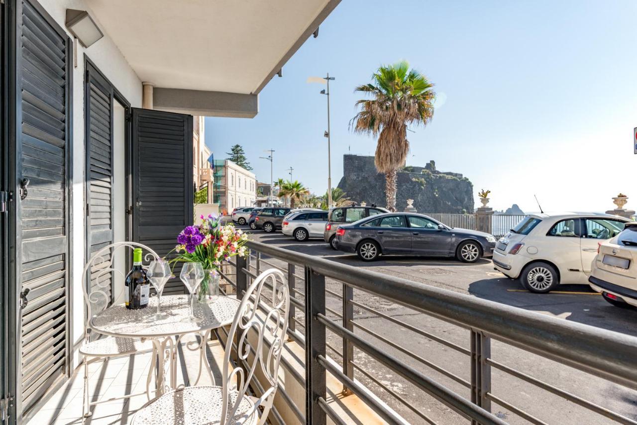 Castello Normanno Modern Sea View Apartment Aci Castello Zewnętrze zdjęcie